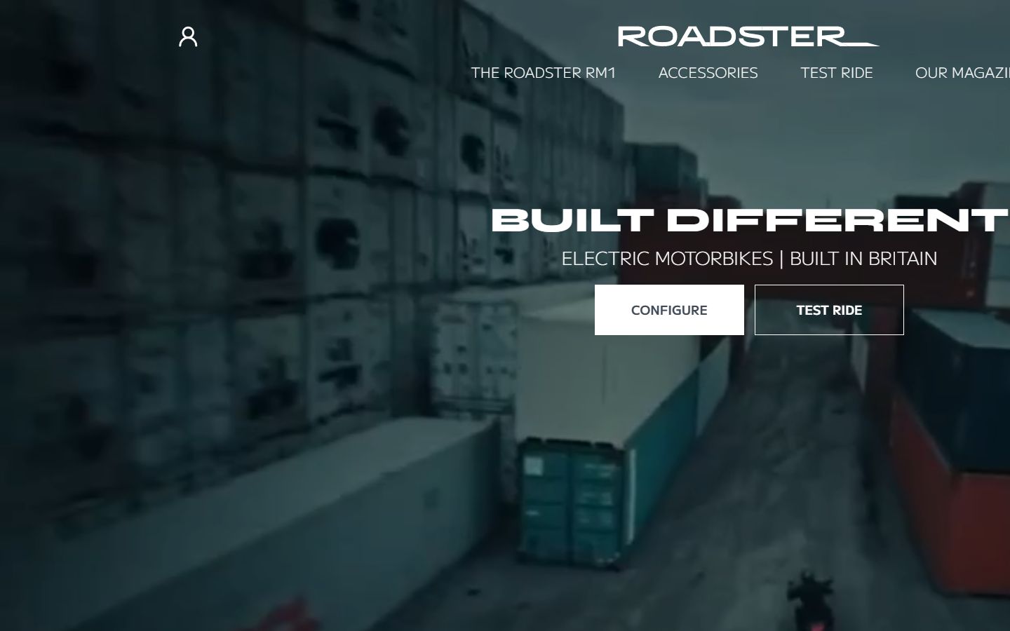 Honey Roadster 网站首页预览